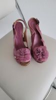 High-Heels Sandaletten Peep-Toes echt Leder rosa Gr. 37 Vitulli Essen - Überruhr-Hinsel Vorschau