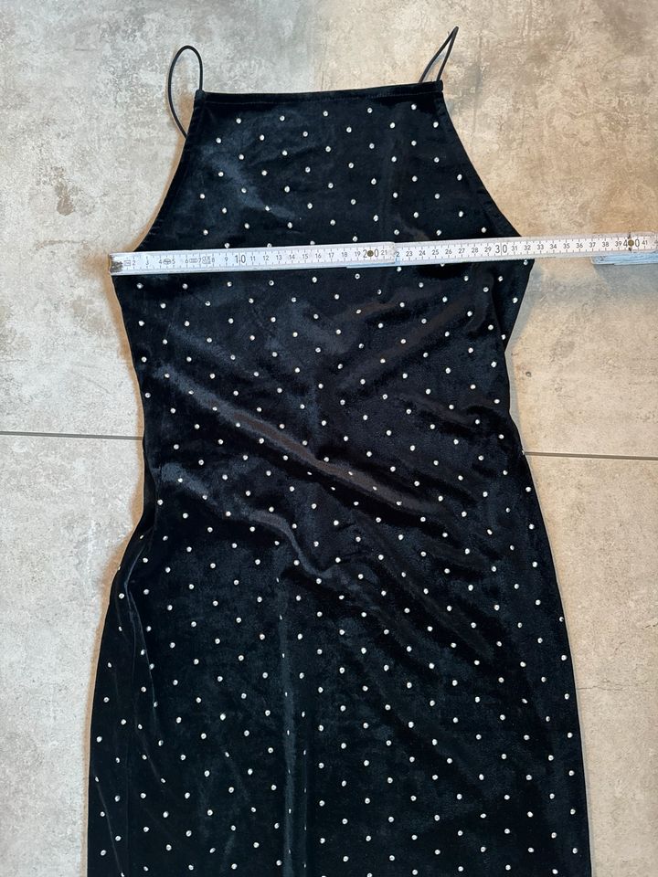 Kleid H&M schwarz mit Glitzer Gr.S neu wtg. in Ostfildern