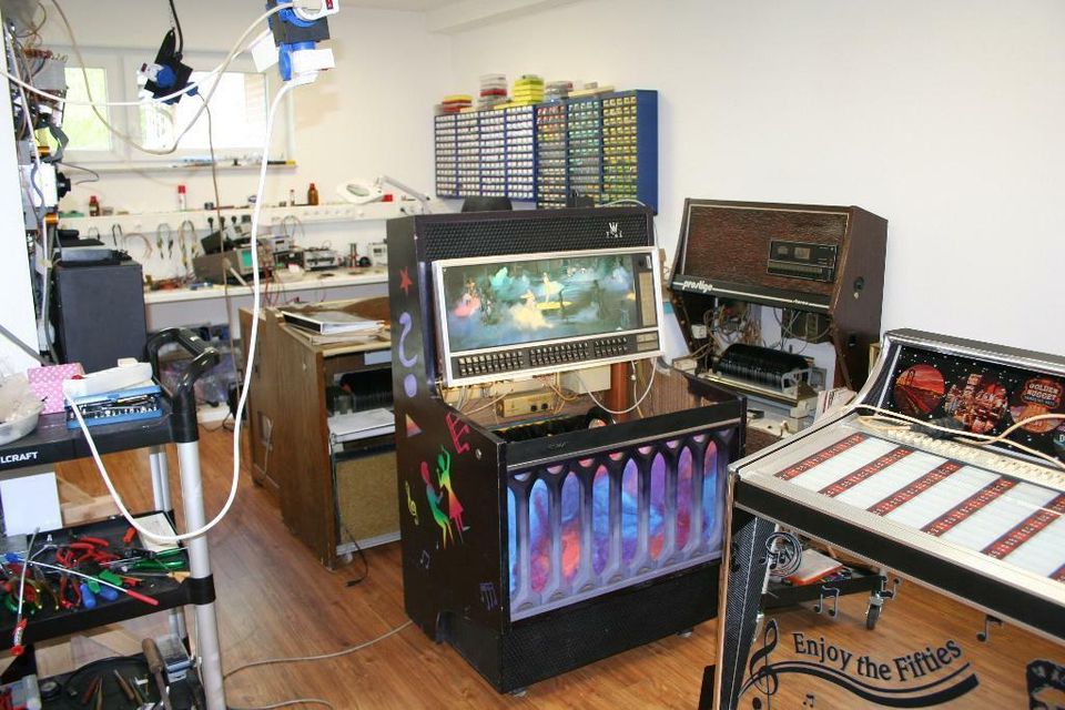 NSM Reparaturen,NSM,Musikboxen,Jukeboxen, NSM CD u. Vinyl Technik in Paderborn