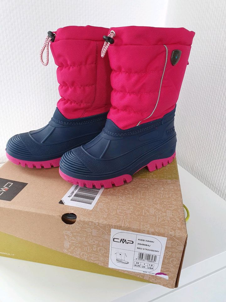 ❤️ Mädchen Schneeboots Winterstiefel CMP Hanki 33 in Pirmasens