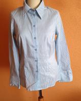 Heine Stretch Hemdbluse Gr.38/40,blau/weiß neuwertig Hessen - Bad Zwesten Vorschau