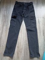 Jeans Hose Cargohose Gr. 30 S Jeanshose Cargo schwarz Baden-Württemberg - Karlsruhe Vorschau