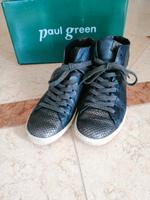 Paul Green Sneaker mamba anthrazit blau metallic 6 1/2 Leder Nordrhein-Westfalen - Werl Vorschau