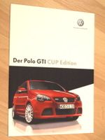 Prospekt VW Polo GTI Cup Edition ( Typ 9N3 ) von 2007 mit 180 PS Nordrhein-Westfalen - Leverkusen Vorschau