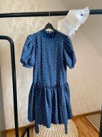 blaues Sommerkleid für Mädchen mit abnehmbarem Kragen (Größe 128) Saarland - Ensdorf Vorschau