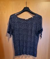 Gr. 38 OPUS T Shirt Bluse blau weiß  Punkte Hessen - Idstein Vorschau
