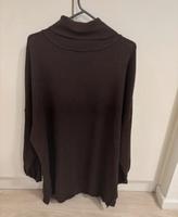 Dunkelbrauner Rollkragenpullover in Größe 44/46 Niedersachsen - Rosengarten Vorschau