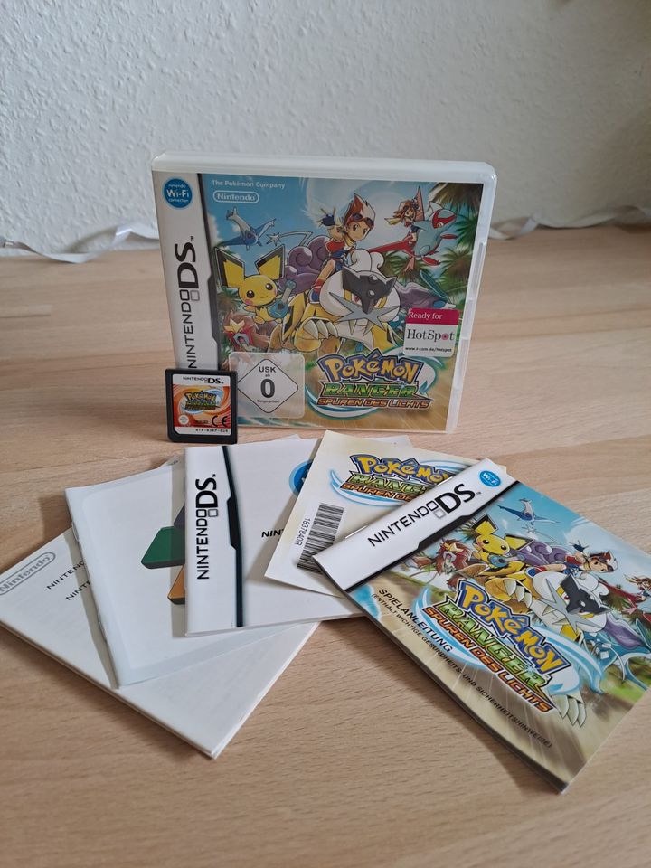 Pokemon Ranger Spuren des Lichts Nintendo DS Spiel in Schauenburg