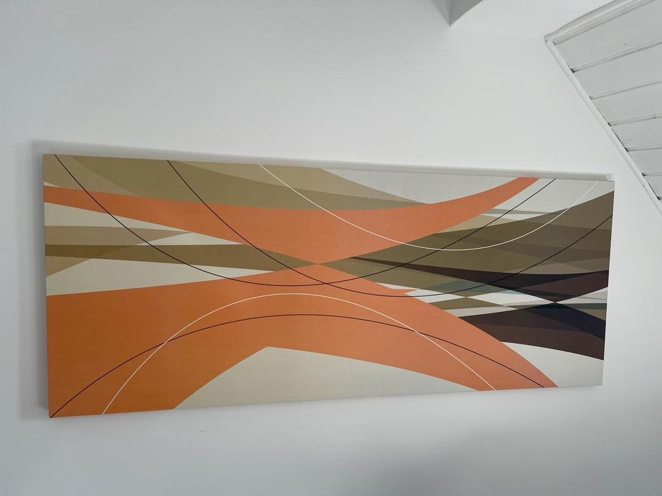 Bild Leinwand abstrakt groß: 140 x 56 cm Hoch- oder Querformat in Bad Münstereifel
