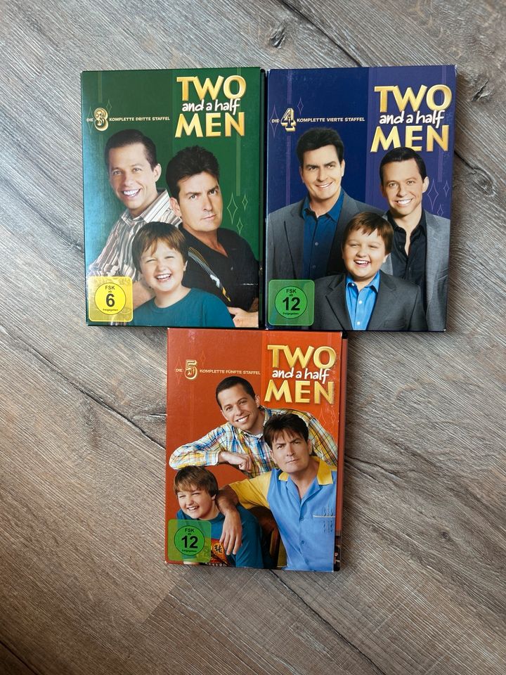 DVD TWO and a half MEN Staffel 3/4/5 in Leipzig