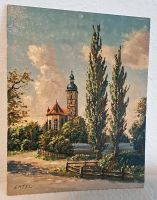 Ölgemälde Franken Kirche signiert Ertel Fränkische Schweiz Natur Nürnberg (Mittelfr) - Mitte Vorschau