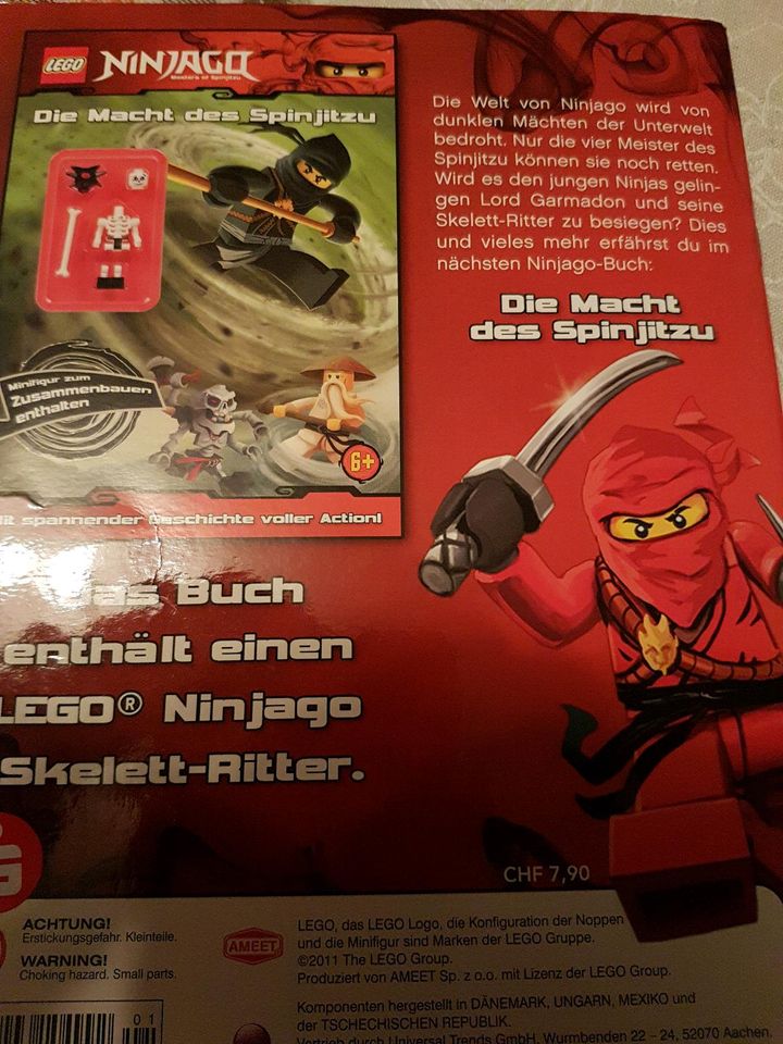 Lego ninjago Hefte + Figuren, Lego nexo knights Heft + Fahrzeug in Ibbenbüren
