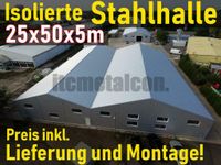 25x50x5m Isolierte Stahlhalle - Produktions- oder Lagerhalle NEU Baden-Württemberg - Weil der Stadt Vorschau