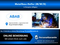 Metallbau-Helfer (M/W/D) in Kempten (Allgäu) Bayern - Kempten Vorschau