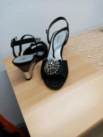 Schuhe Silber/Schwarz glänzend Sachsen-Anhalt - Dessau-Roßlau Vorschau