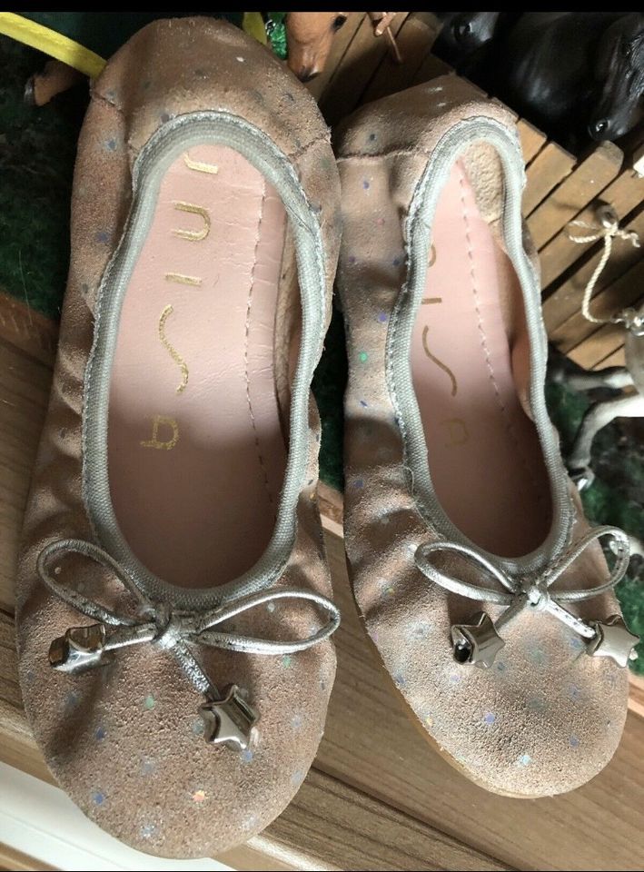 Unisa Ballerinas rosa Glitzer Stern 27/28 in Bergtheim (Unterfranken)