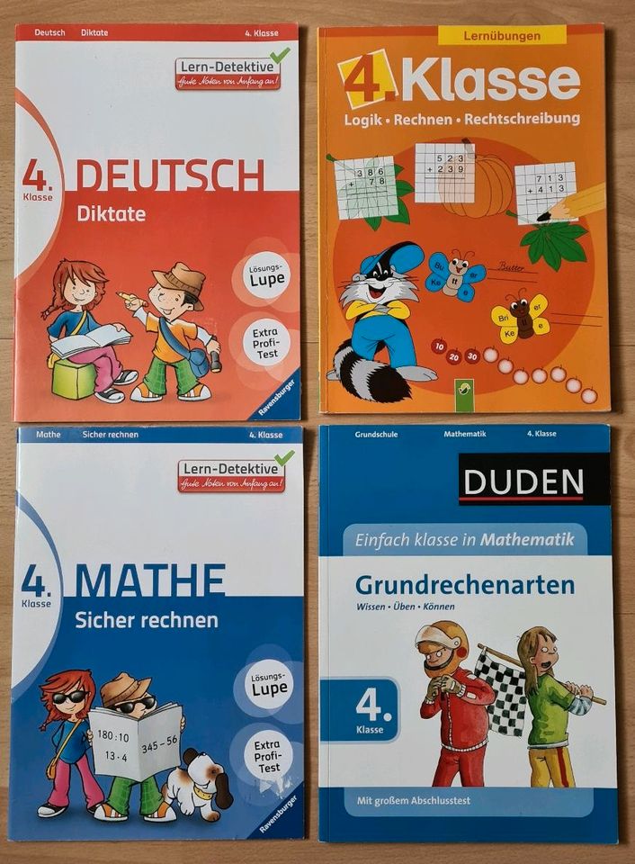 Lernen Deutsch Mathe Heft 4 Klasse Ravensburger Nachhilfe Übung in Darmstadt