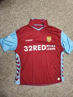 Hummel Aston Villa Trikot Retro Vintage Gr. L Herren West - Zeilsheim Vorschau