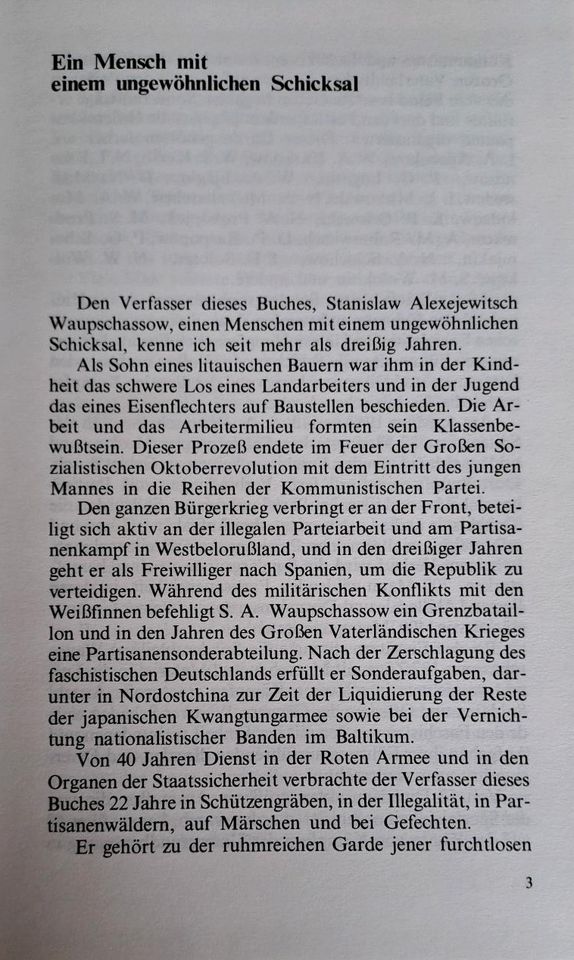 Waupschassow - Vierzig Jahre der sowjetischen Aufklärung in Soltau