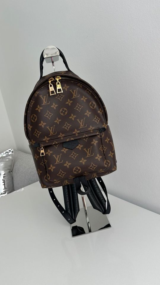 Louis Vuitton Palm Springs PM Rucksack Black in Krefeld