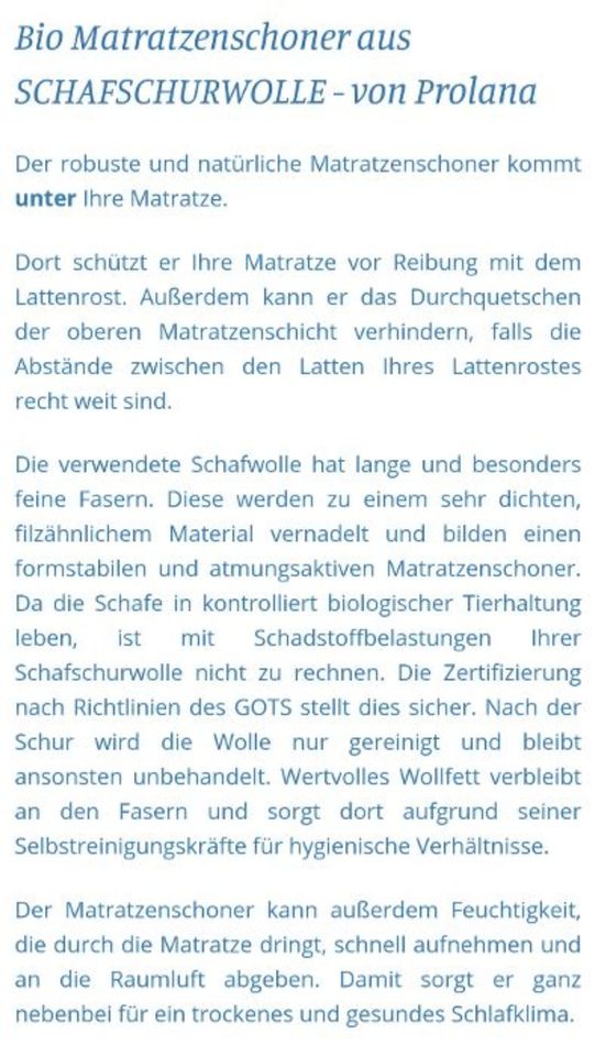 NEU MASSIVHOLZBETT BUCHE+NATUR-LATEXMATRATZE+LATTENROST 100 X 200 in Geislingen an der Steige