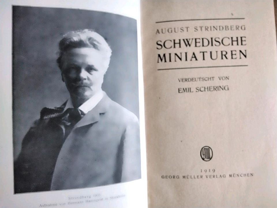 Schwedische Miniaturen von Strindberg. in Kesseling