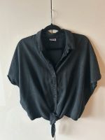 Bluse Hemd mit Knoten Anthrazit L Nordrhein-Westfalen - Neukirchen-Vluyn Vorschau