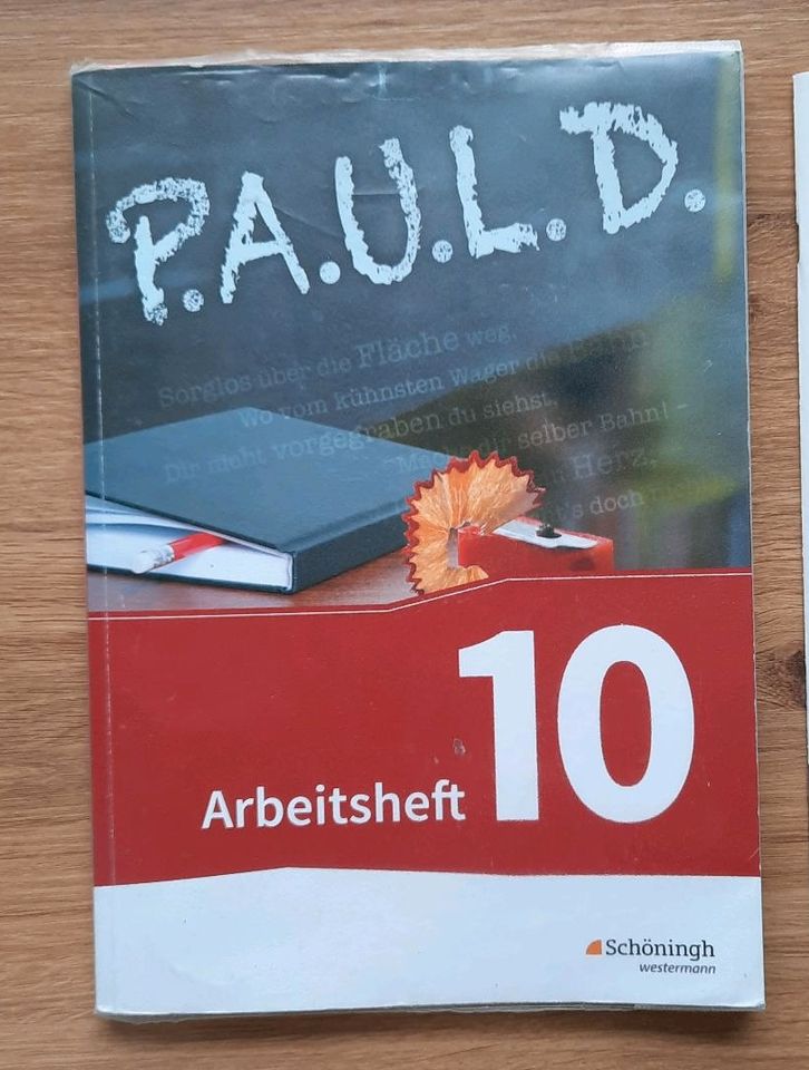 ### w NEU P.A.U.L.D. Klasse 10 Arbeitsheft Deutsch Gymnasium ### in Eutin