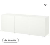 Ikea Besta Regale weiß modern TV Sideboard Hessen - Wiesbaden Vorschau
