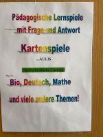 Spiele Karten Lernspiele Schule Grundschule Baden-Württemberg - Hardt Vorschau