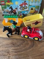 Lego Duplo 10807 Wagen mit Pferdeanhänger Hessen - Kronberg im Taunus Vorschau