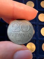 20 Pfennig 1969 Fehlprägung eine Seite goldfarbene andere silber Berlin - Mitte Vorschau