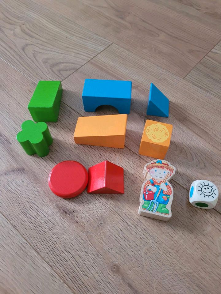 Neuwertig*Haba Spielesammlung, Meine ersten Spiele,Lernspiel,Holz in Blankensee