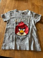 T-Shirt Gr. 122, Angry Birds, grau Hessen - Liebenau Vorschau