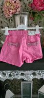 Monnalisa Hose Kurzehose Shorts pink Strass Schleifen Gr 128 Bayern - Haimhausen Vorschau