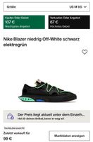 Nike Blazer Low x Off-White „Black“ US9.5 (EU43) Berlin - Reinickendorf Vorschau