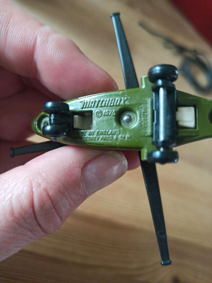 Hubschrauber Matchbox US Army in Sülfeld