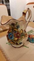 Vintage Krug Blumenvase von Castelli, HANDBEMALT Dortmund - Holzen Vorschau