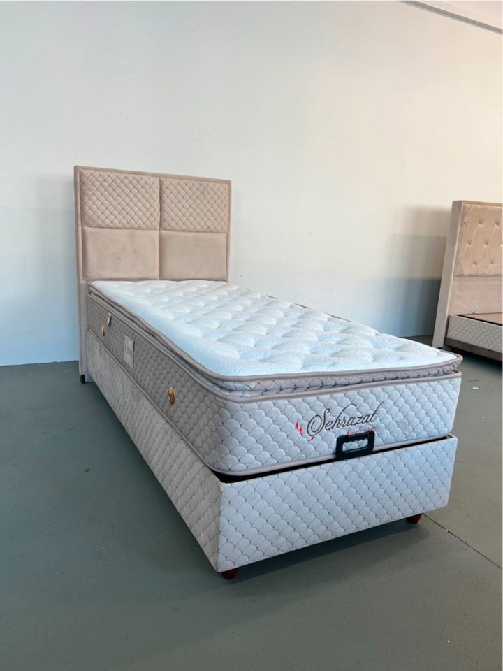 Sofort verfügbar/Boxspringbett/Samt/Neu/Einzelbett/Bett/Elit in Berlin