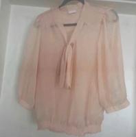 Vila Bluse Oberteil Langarm Shirt Hemd Schleife Transparent Sheer Köln - Köln Buchheim Vorschau
