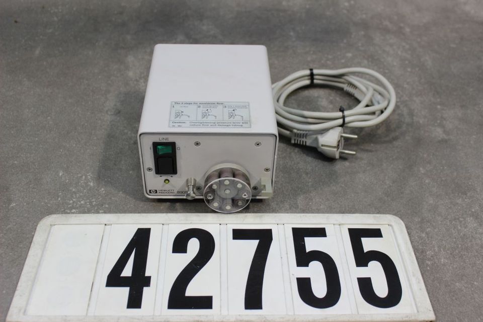 Hewlett Packard 89052B Schlauchpumpe Peristaltic Pump 42755 in Dinslaken