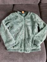 Kuscheljacke, Sweatjacke, Teddy, mintgrün, Größe 134/140, wie Neu Bayern - Ansbach Vorschau