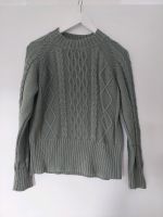 Twothirds Strickpullover grün S 36 Zopfmuster Hessen - Mühlheim am Main Vorschau