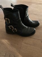 Boots Stiefel Sommerkind schwarz Leder Bayern - Kettershausen Vorschau