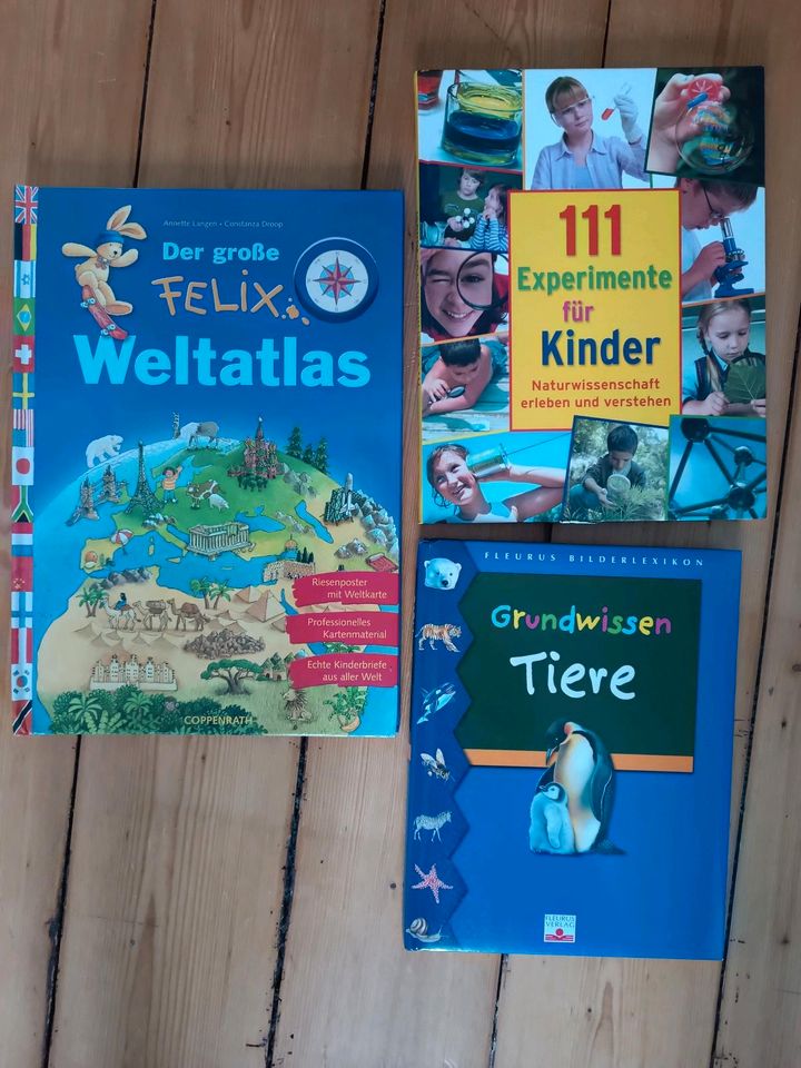 Kinderbücher Weltatlas, Experimente, Tiere in Siegburg