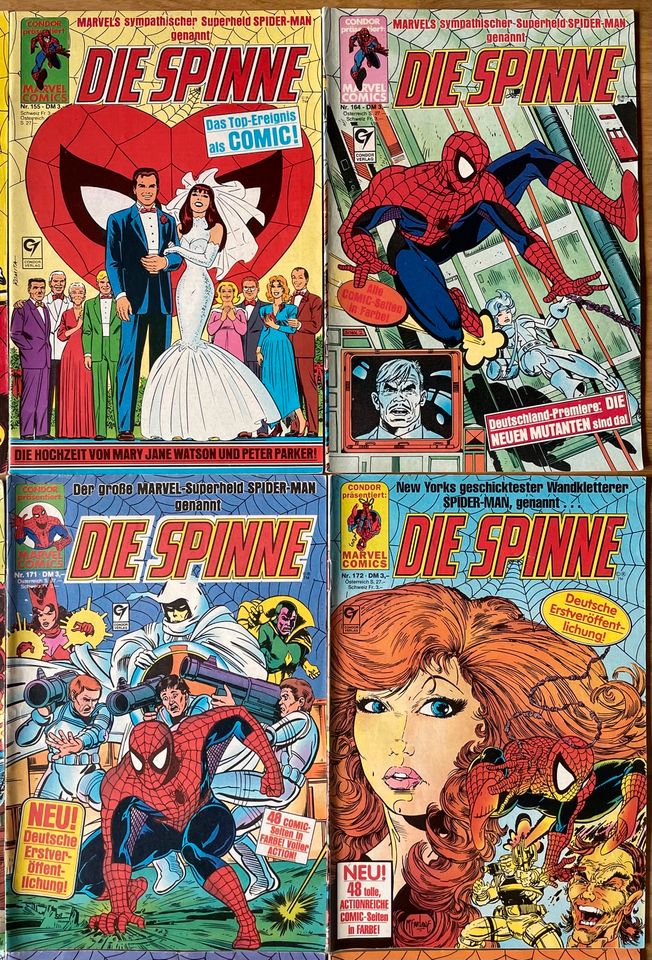Die Spinne Spider-Man, Die Fantastischen Vier: 30 Marvel-Hefte in München