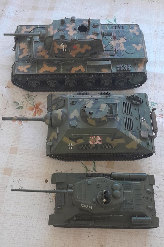 Modell Sammlung WW 2 Panzer in Eckartsberga