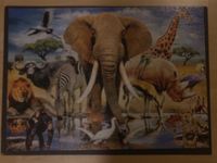 1000 Puzzle Afrikanische Tiere am Wasserloch (3 Teile fehlen) Niedersachsen - Braunlage Vorschau