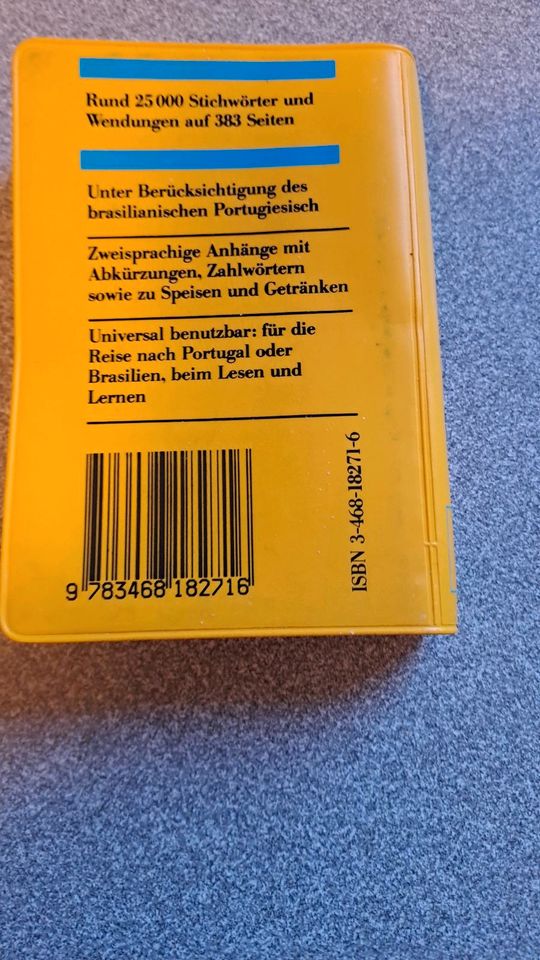 Langenscheidt Mini Wörterbuch Portugiesisch Deutsch in Frankfurt am Main