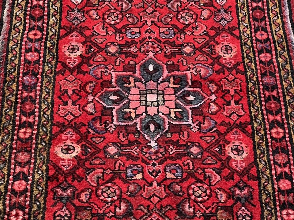 handgeknüpfter perserteppich Hamedan schurwolle ⭐131 x 67 cm⭐ in Hamburg